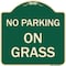 Signmission Designer Series Sign-On Grass, Green & Tan Heavy-Gauge Aluminum Sign, 18" x 18", G-1818-23526 A-DES-G-1818-23526 - alternate 1